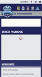 Mobile Screenshot of demizesoccer.com